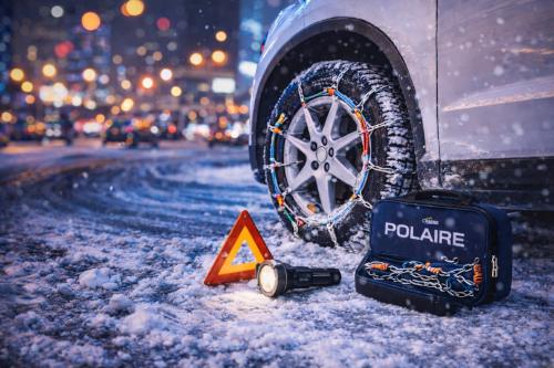 chaînes neige Polaire à Trets